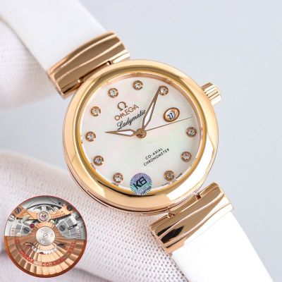 Omega Ladymatic Mechanical Cal.8520/8521 Movement 34*12MM Quality Fake Watch